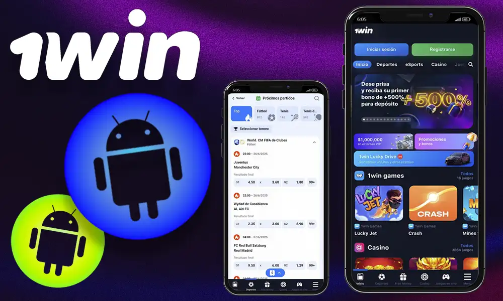 Cómo descargar 1Win para Android