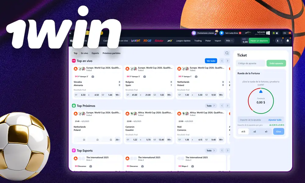 Mercados de apuestas en 1win Argentina